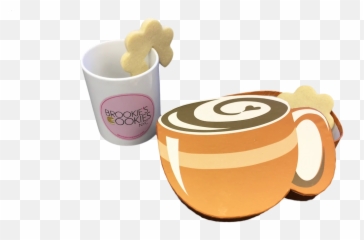 Coffee Dunk Sugar Cookies - Cup Emoji,Coffee Drinking Emoji