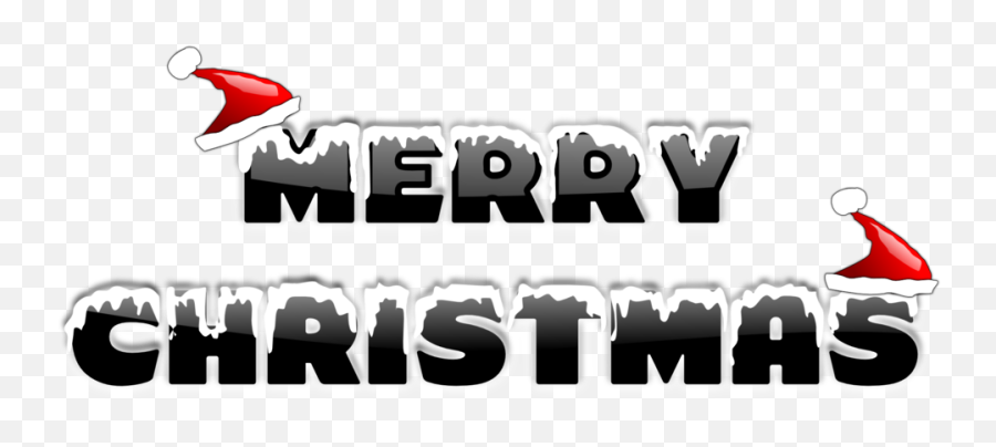 Clip Art Image - Merry Christmas Png Text Hd Emoji,Merry Xmas Emoji