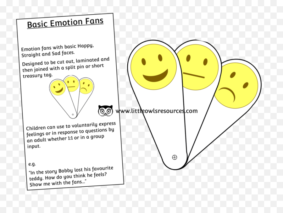 Free Basic Emotion Fans Early Years - Smiley Emoji,Emotion List For Facebook