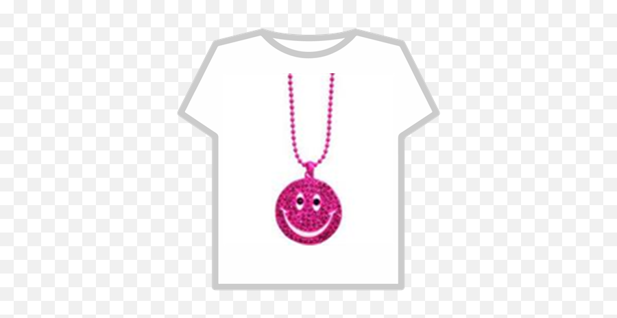 Smiley Necklace 1 Robux 1 Ticket - Roblox Boobs T Shirt Emoji,Emoticon Necklace