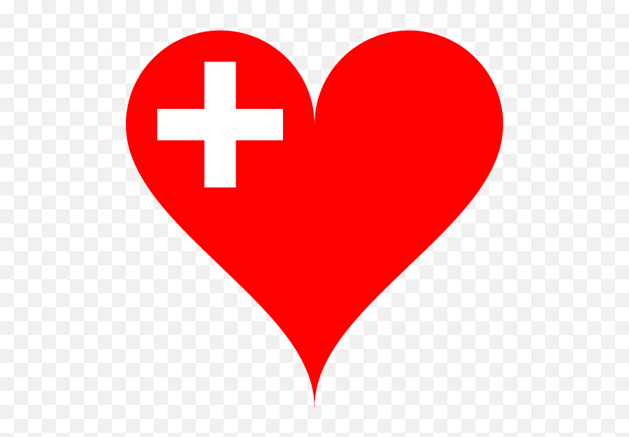 Love Flag National Flag Switzerland Heart Cross - Heart Jpg Emoji,Switzerland Flag Emoji