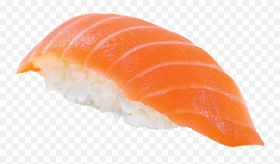Salmon Sushi Nigiri Japanesefood - Sashimi Emoji,Salmon Emoji