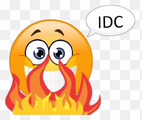 Idc Emoji - Cartoon,O_o Emoji