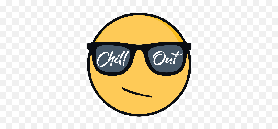 Chill Out Emoji - Happy,Chill Emoji