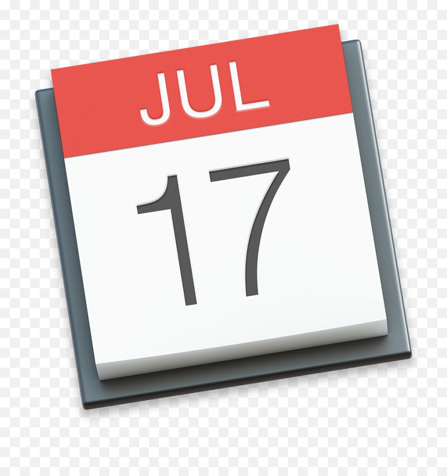 Calendar Icon - Mac Calendar Icon Png Emoji,Calendar Emoji