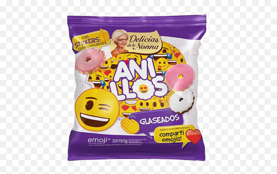 Anillo Ddln Emoji 150g - Delicias De La Nona,Bizcocho De Emoji