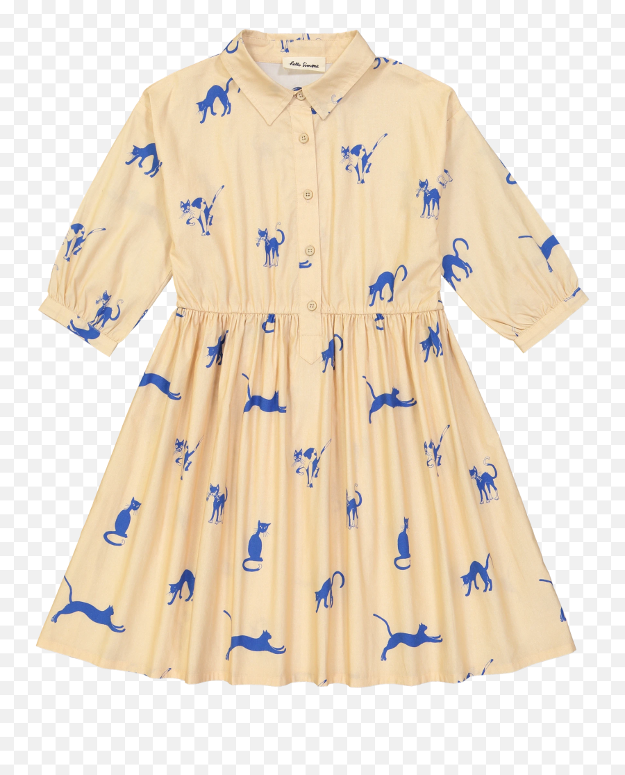 Hello Simone - Parisian Chic Olive Loves Alfie Basic Dress Emoji,Emoji Print Clothes