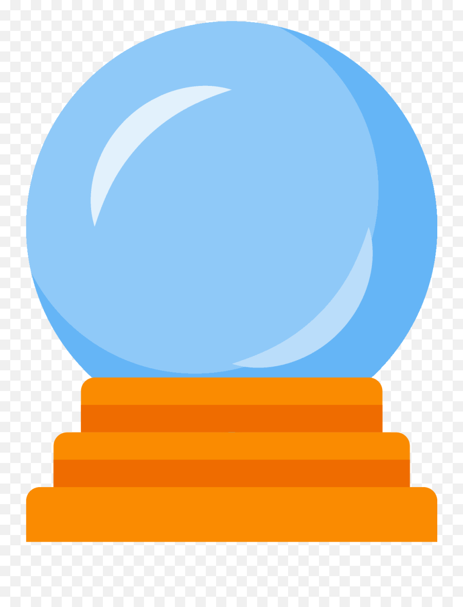 Crystal Ball Icon - Crystal Ball Clipart Png Emoji,Crystal Ball Emoji