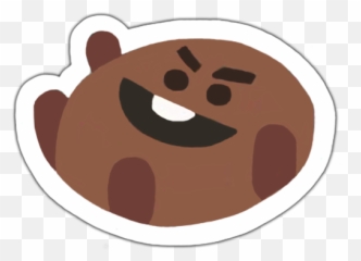 Bt21 Shooky Sticker - Png Stickers Emoji