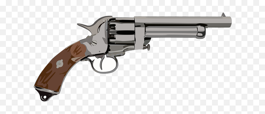 Revolver Gun Weapon - Rifle Guns Emoji,Gun And Star Emoji