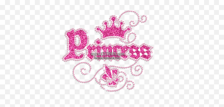 Pretty Cute Princess Crown Iron - Embroidery Emoji,Princess Crown Emoji