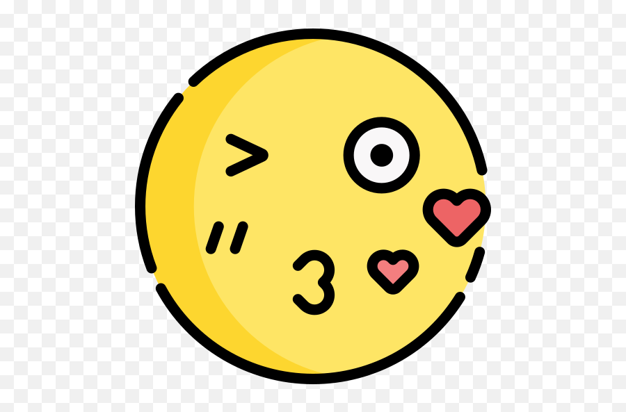 Kiss - Icon Emoji,Emoticon For Kiss
