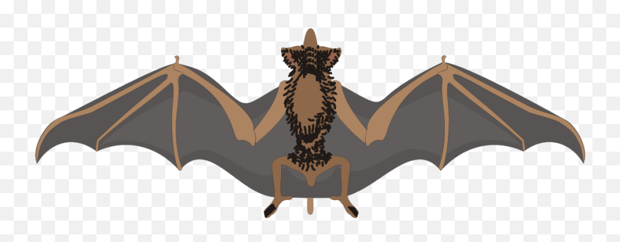 Bat Clipart - Bat With Wings Spread Emoji,Batman Emoticon Text