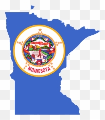 Flag Map Of Minnesota - Minnesota Flag In State Emoji,Lgbt Flag Emoji