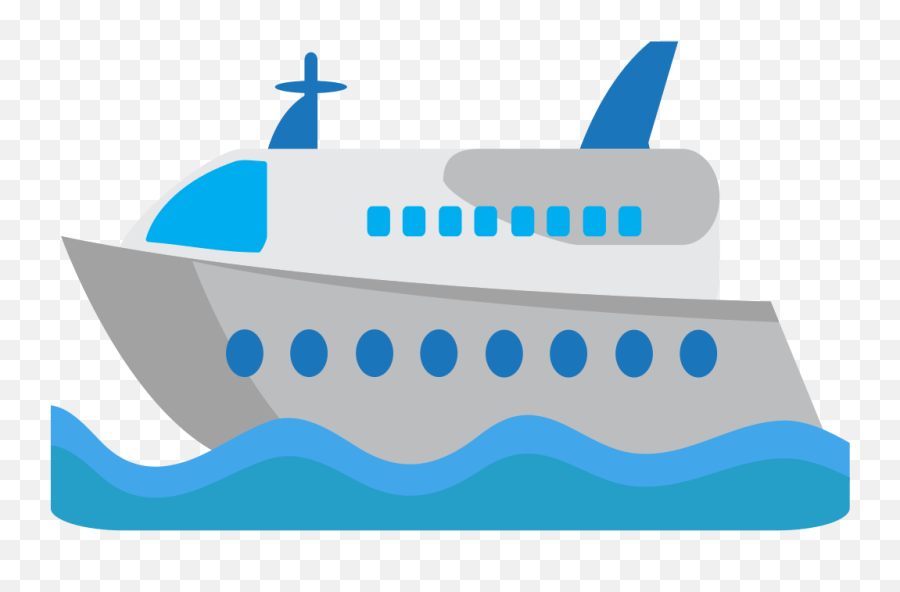 Emojione1 1f6f3 - Ship Emoji,Ship Emoji