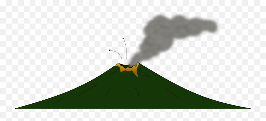 Volcano Clipart Transparent - Volcano Eruption Png Gif Emoji,Volcano Emoji