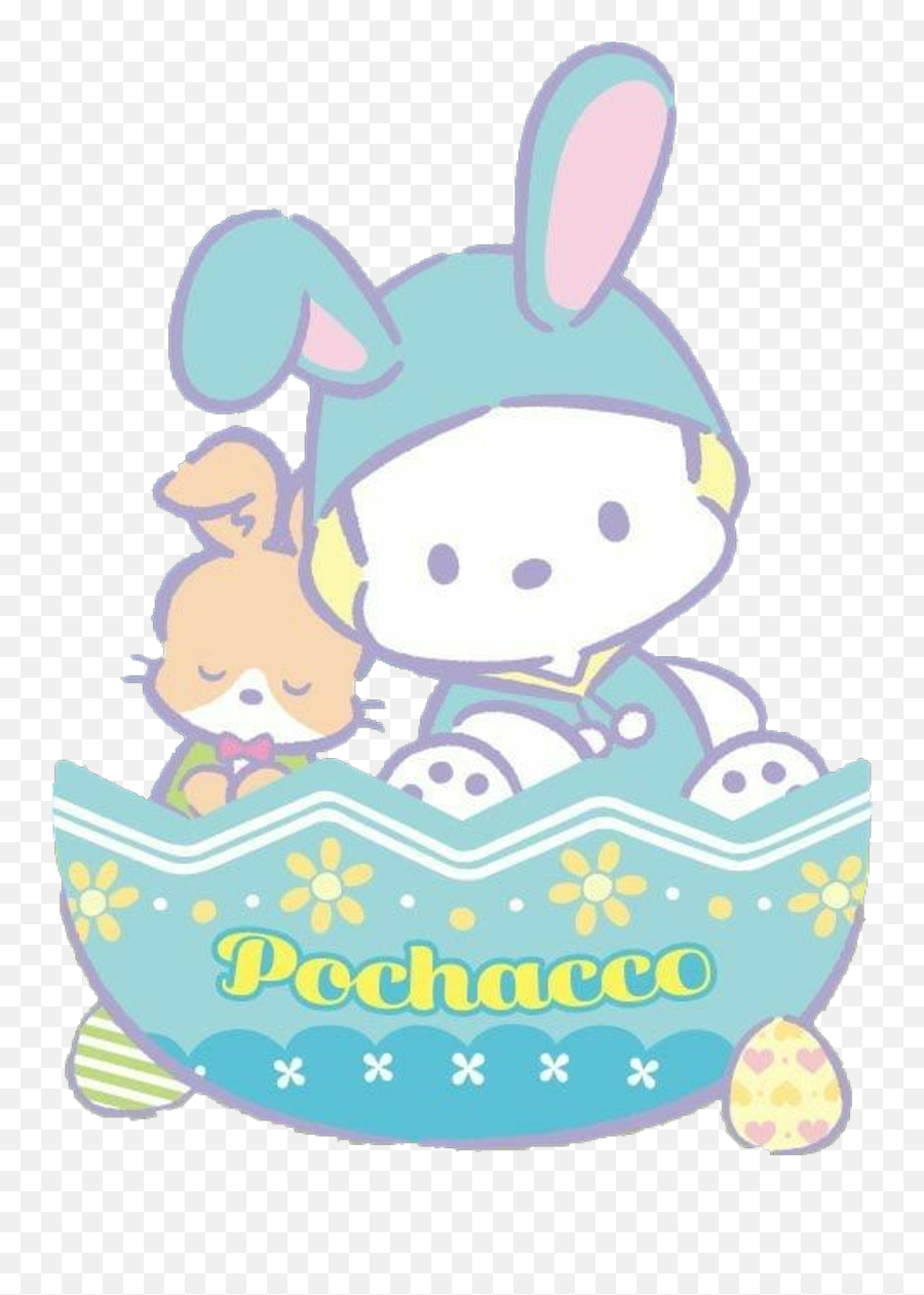 Easterbunnies Pochacco Easter Bunny Egg - Cartoon Emoji,Bunny Egg Emoji