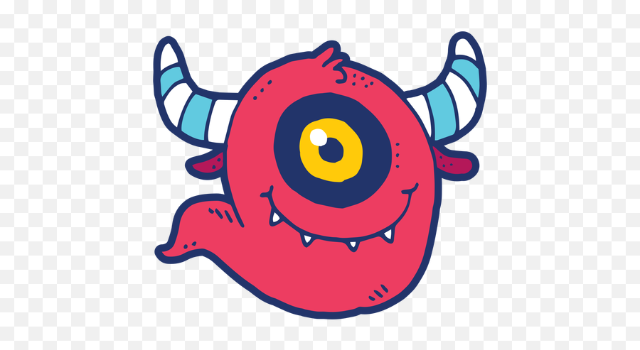 Monster Doodle - Monster Doodle Png Emoji,Purple Horned Emoji