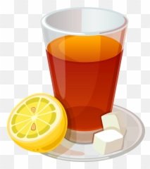 Tea Cliparts Download Free Art - With Lemon Emoji