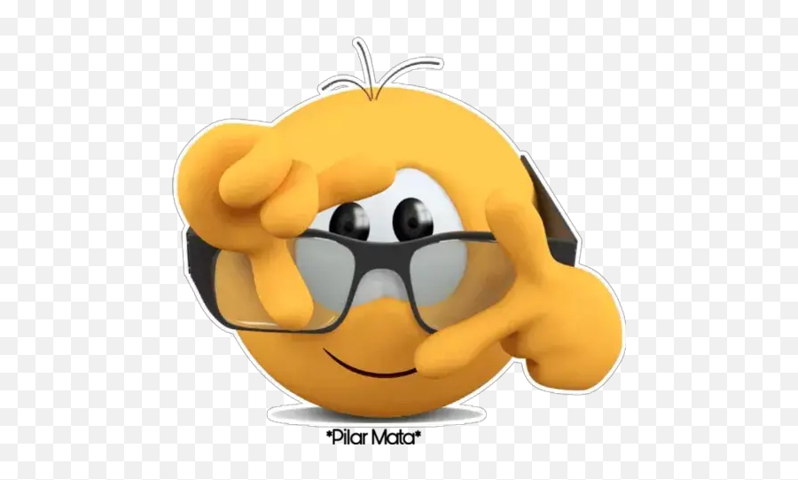 Emoji 3d Intelectual Stickers For Whatsapp - Smiley,Emoji Corn