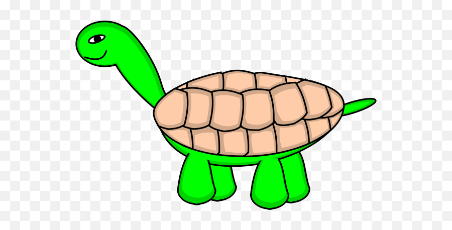 Vector Graphics Of Tortoise With Shell - Cartoon Turtle Emoji,Turtle Bird Emoji