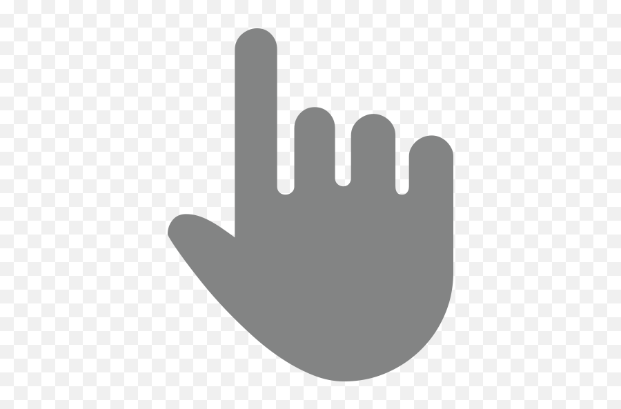 White Up Pointing Index Emoji For Facebook Email Sms - Sign,White Emoji