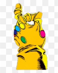 Thanos Snap Png Picture - Infinity Gauntlet Emoji