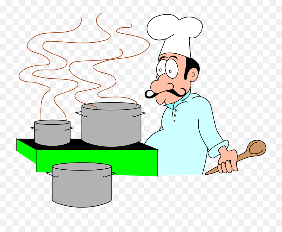 Free Cartoon Chef Hat Download Free Clip Art Free Clip Art - Cartoon Picture Of Someone Cooking Emoji,Chef Hat Emoji