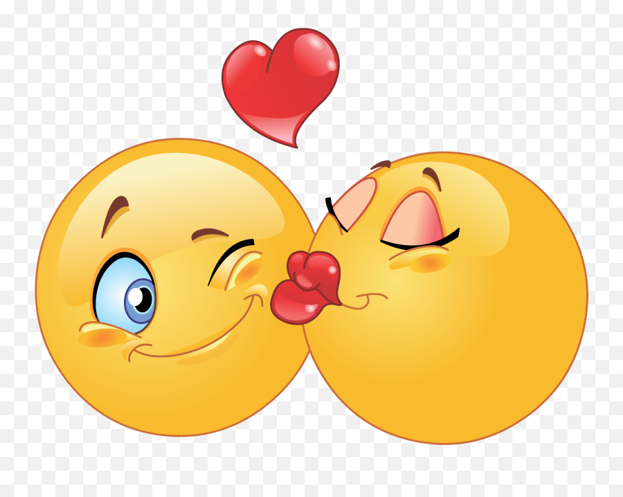 Cheek Kiss Emoji Decal - Kiss Emoji,Kiss Emoji