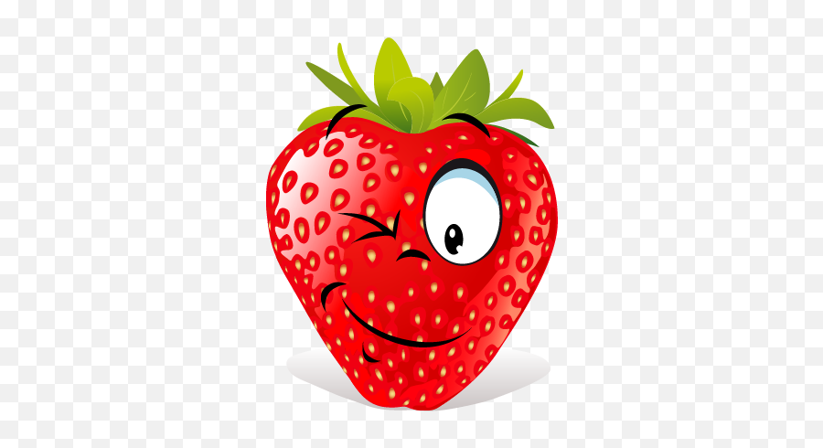 Strawberry Sp Emoji - Fruit Strawberries Clipart,Strawberry Emoji