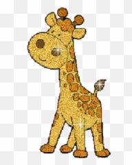 Top Giraffe Gif Stickers For Android Ios - Giraffes Gif Clipart Emoji,Giraffe Emoji