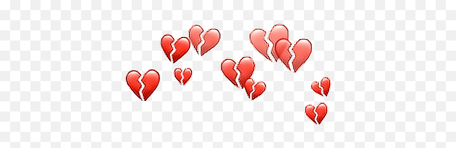 F4f Spam Comment Like4like Sticker Featureme Hi Notific - Broken Heart Emoji Transparent,Heart Emoji Spam