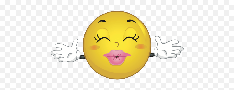 Mq Yellow Kiss Emoji Emojis - Hugs Emoji,Kiss Emojis