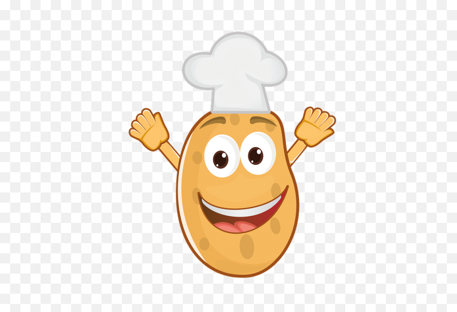 French Fries Clipart - Cartoon Potato Clipart Emoji,Chef Kiss Emoji