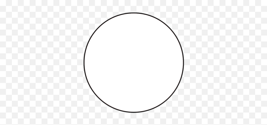 Png White Circle Picture - Circle Emoji,White Circle Emoji