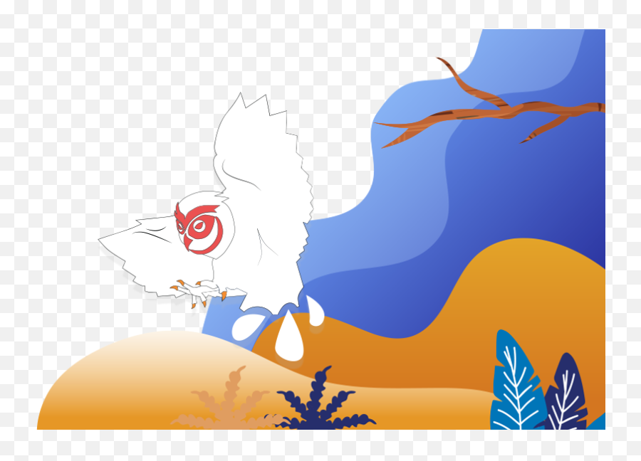 Download Owl Flying - Cartoon Hd Png Download Uokplrs Illustration Emoji,Flip Bird Emoji