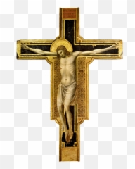 Jesus Christ Themes In Art - Crucifixion Louvre Giotto Emoji