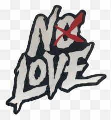 No Love - Sticker Clipart Full Size Clipart 2528826 Transparent Love Sticker Png Emoji,No Love Emoji
