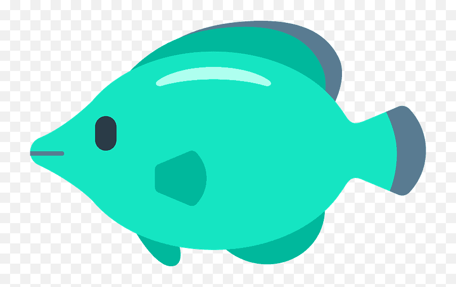 Tropical Fish Emoji Clipart - Pomacentridae,Fish Emoji
