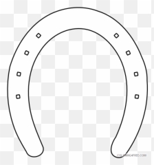 Horseshoe Outline Coloring Pages Horseshoe Printable - Printable Horse Shoe Outline Emoji,Horseshoe Emoji
