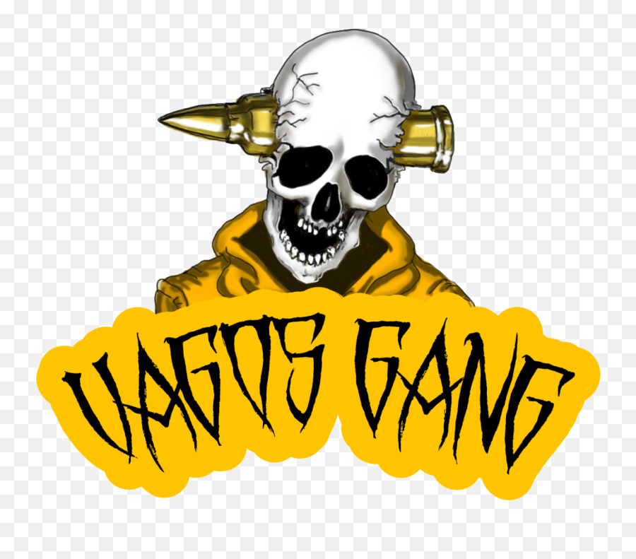 Vagos Hiphop Uzzit Hood Rappers Sticker - Los Santos Vagos Logo Emoji,Gang Emoji