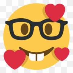 Nerd Clipart Emoji Picture - Different Kind Of Emoji,Nerd Face Emoji ...