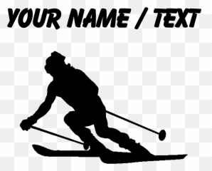 January Clipart Skiing January Skiing Transparent Free For - Ski Emoji,Ski Emoji