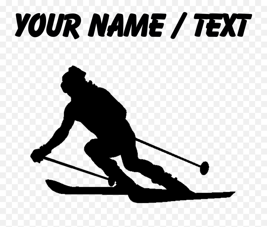 January Clipart Skiing January Skiing Transparent Free For - Ski Emoji,Ski Emoji