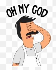 Oh My God Sticker - Illustration Emoji