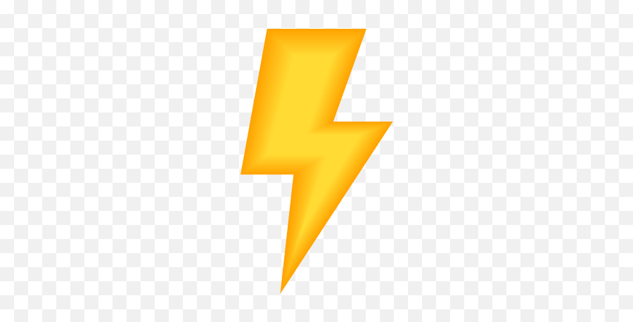 High Voltage Icon - Orange Emoji,Pinching Hand Emoji