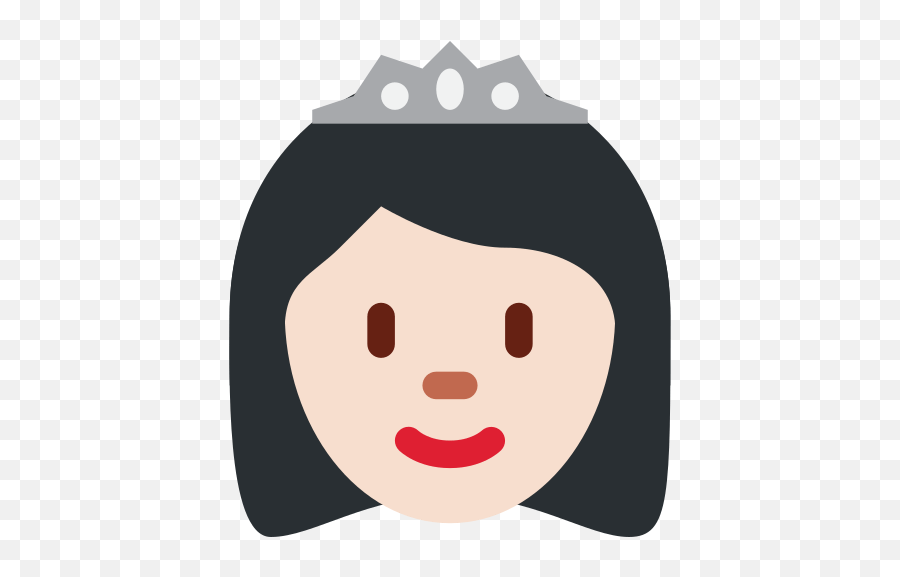 Princess Emoji With Light Skin Tone Meaning And Pictures - Human Skin Color,Princess Emoji