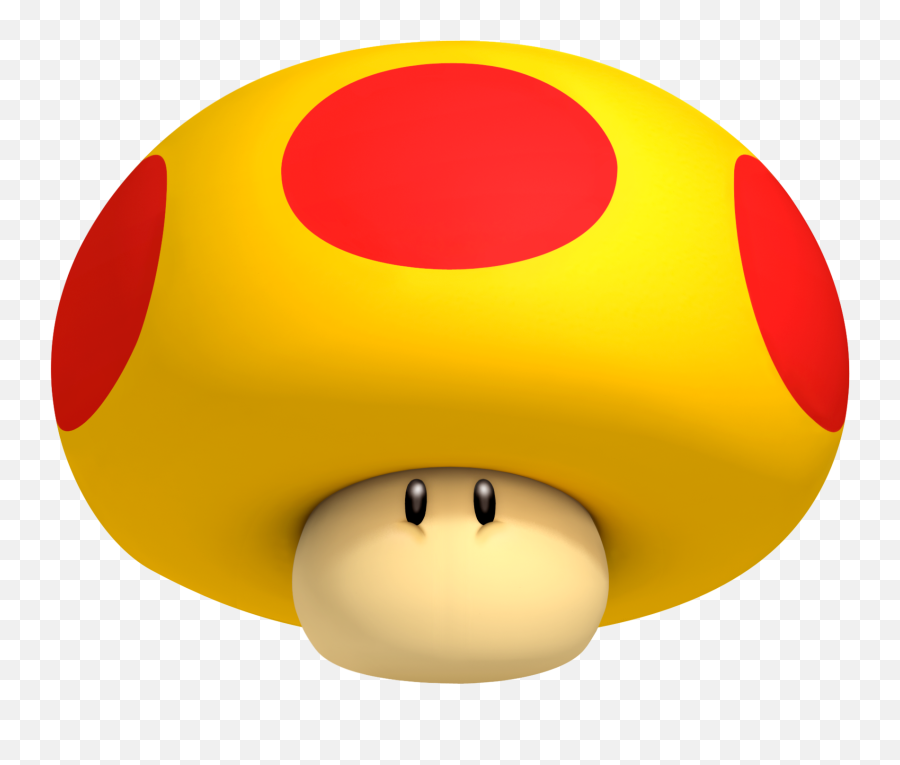 Super Mario Mushroom Transparent Png - Super Mario Big Mushroom Emoji,Mega Emoji
