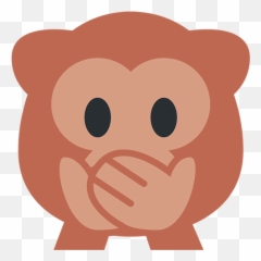 See - Shrug Emoji,See No Evil Emoji