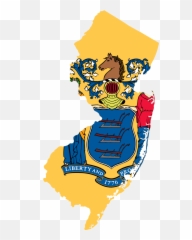 Flag - New Jersey Map Emoji